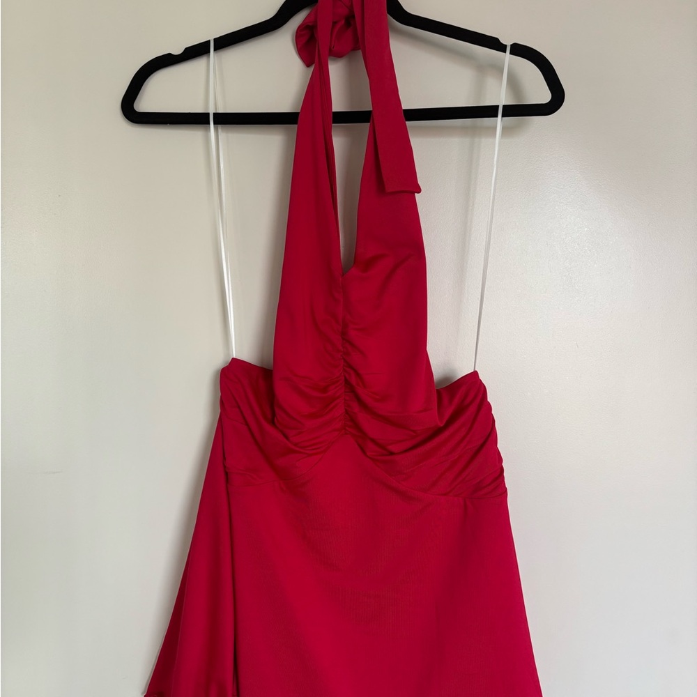 Princess Polly Maeva Halter Mini Dress
